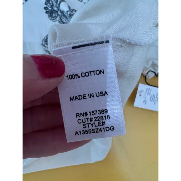 New Originality Reputation Tour Graphic Tee Shirt White Cropped - Picture 8 of 8